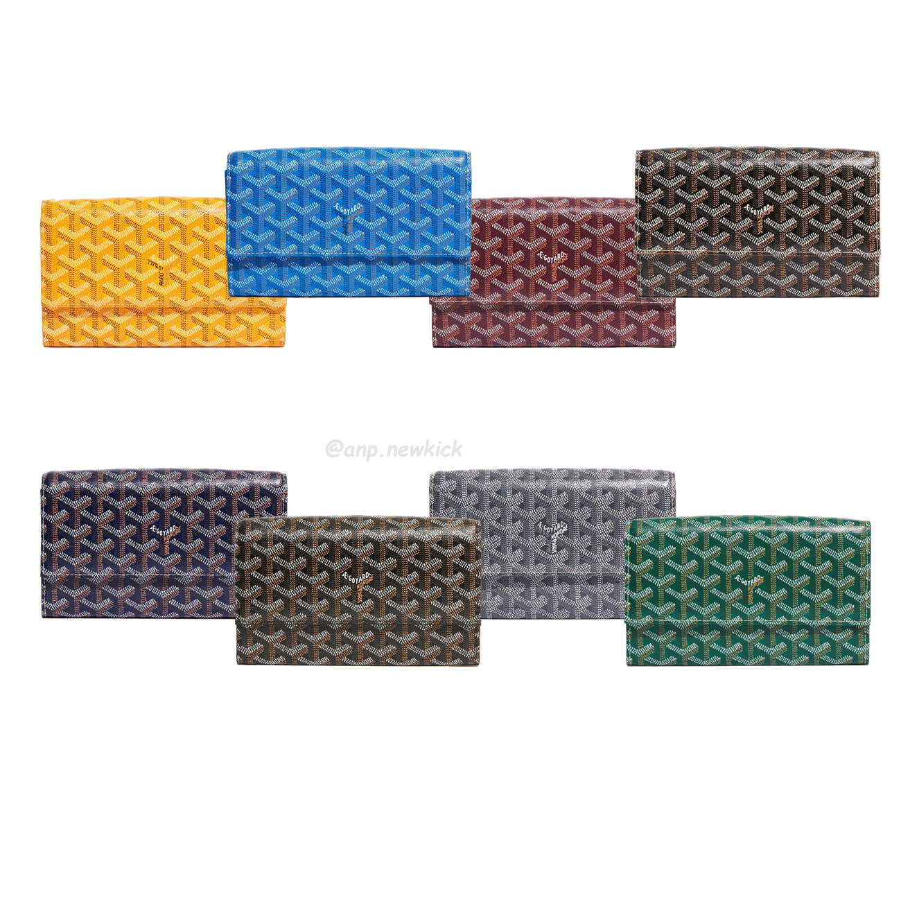 Goyard Varenne Wallet 12 Cm X 3.3 Cm X 19 Cm (1) - newkick.cc